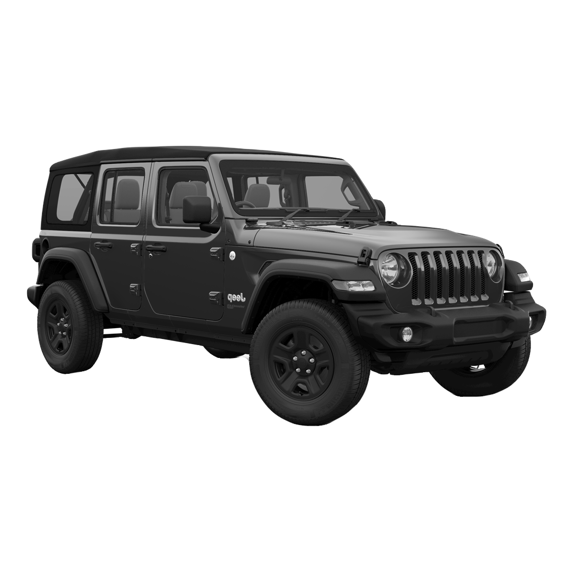20182022 Jeep Wrangler JLU 4Dr Soft Top Roof Racks